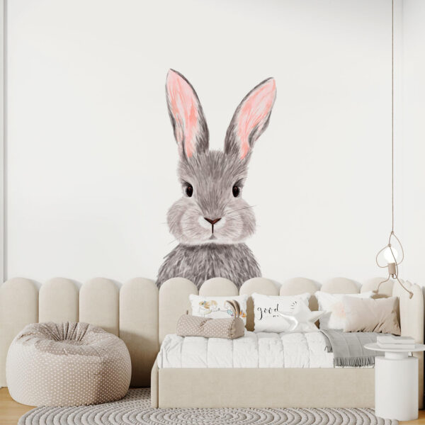 Adorable rabbit with soft fur Adorable rabbit with soft fur