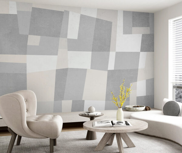A grey and white rectangles A grey and white rectangles