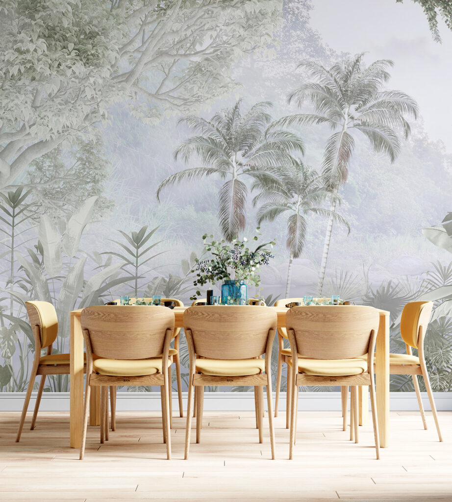 A group of palm trees A group of palm trees