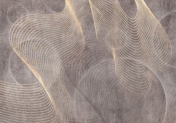 Elegant lines on textured background. Elegant lines on textured background.