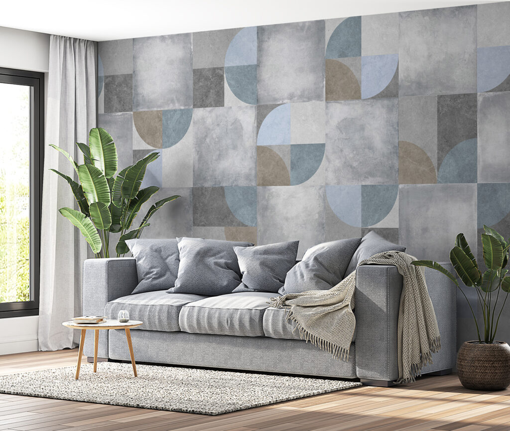 Pattern of geometric shapes