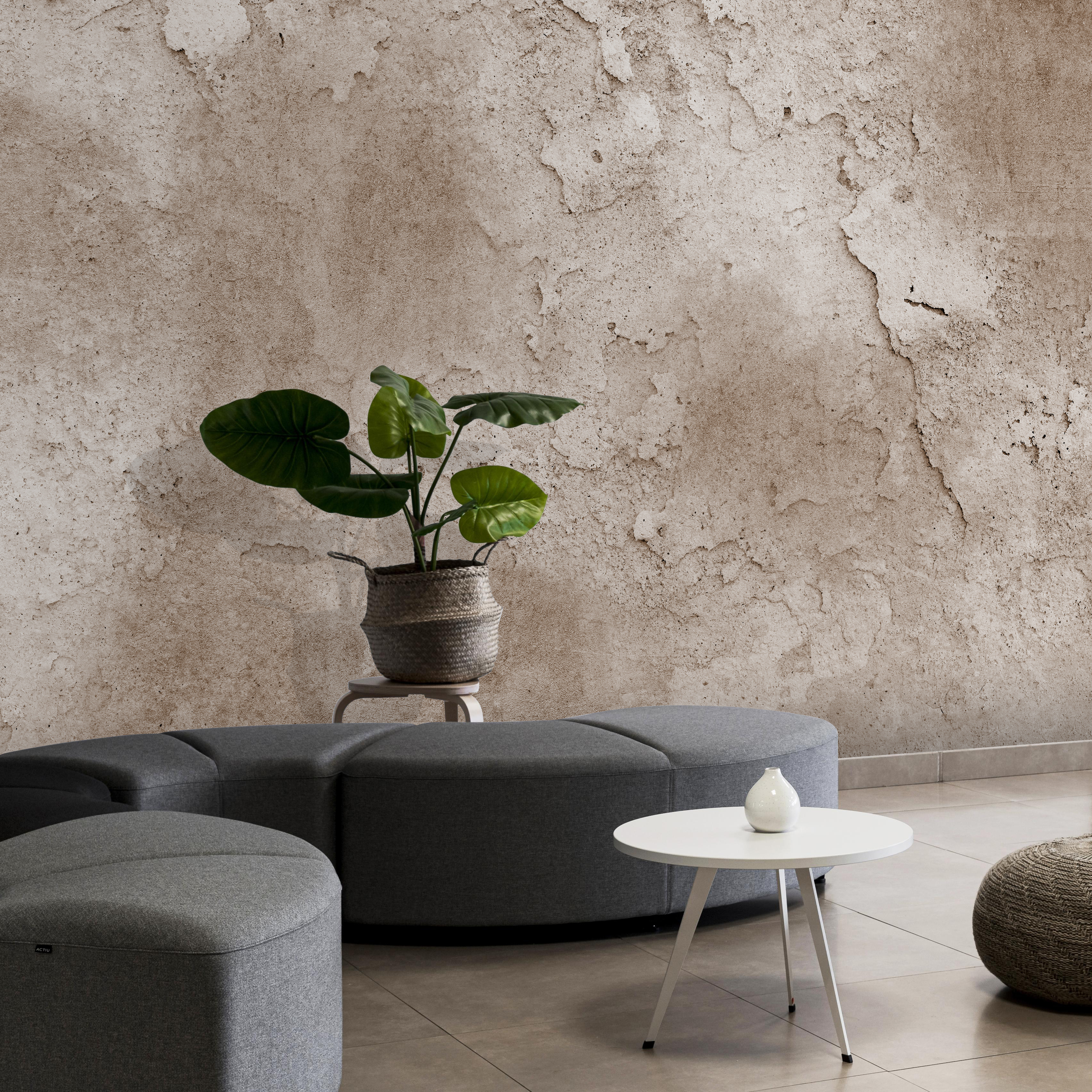 Textured surface with natural tones