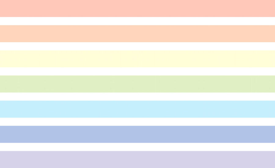 Group of colorful stripes