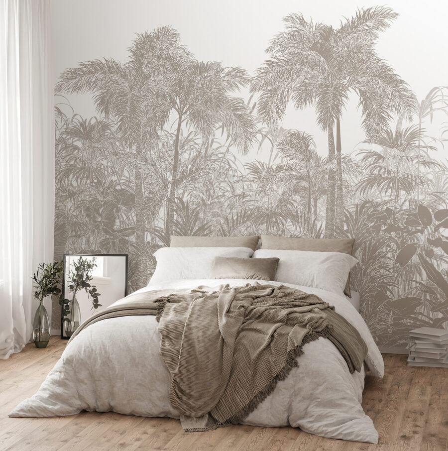 A group of palm trees