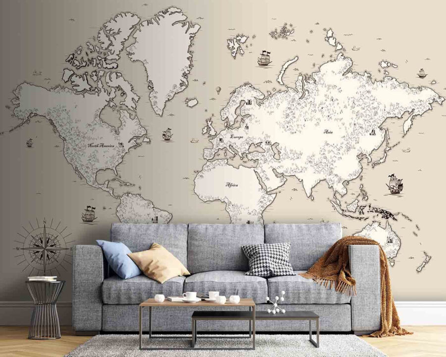 Map of the world