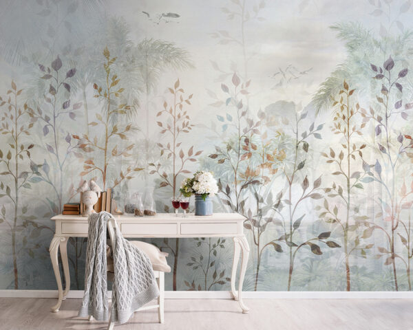 Painting of trees and plants Painting of trees and plants