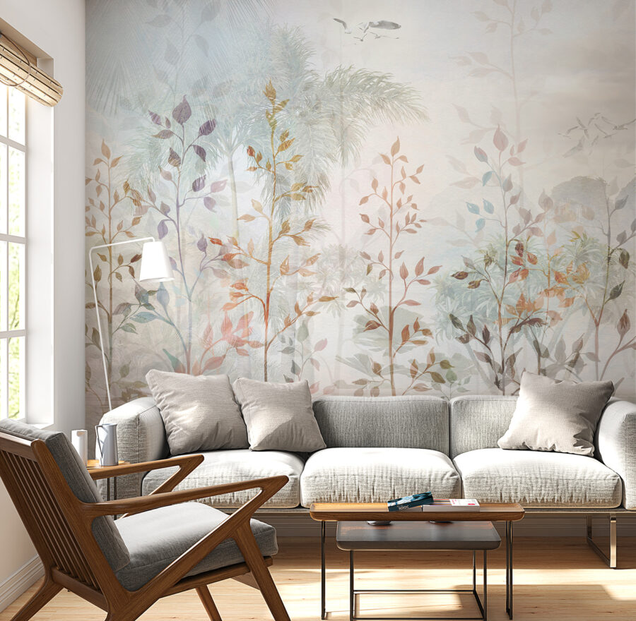 Painting of trees and plants Painting of trees and plants