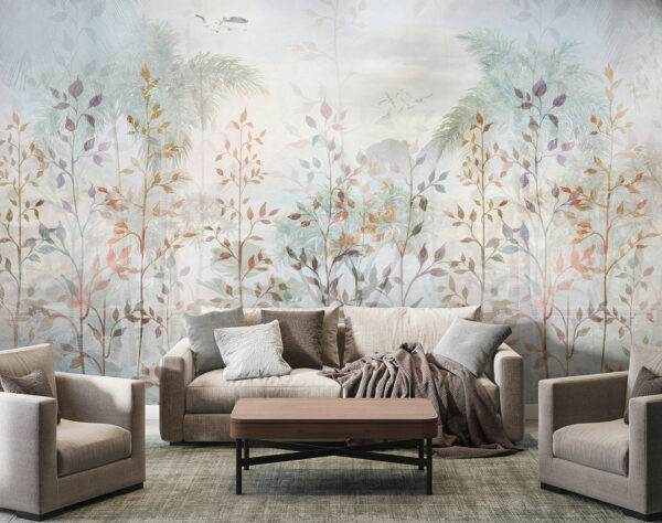 Painting of trees and plants Painting of trees and plants