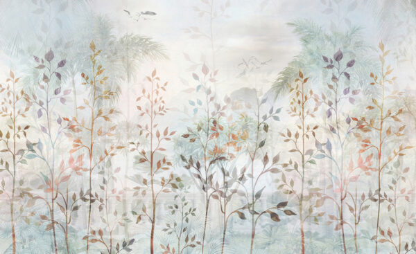 Painting of trees and plants Painting of trees and plants
