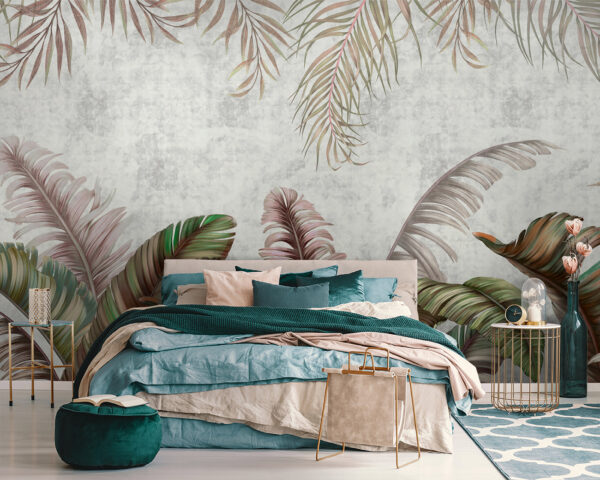 Group of colorful leaves