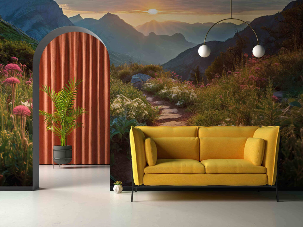 u96205pig1 1024x768 - A stone path leading to mountains - tegory