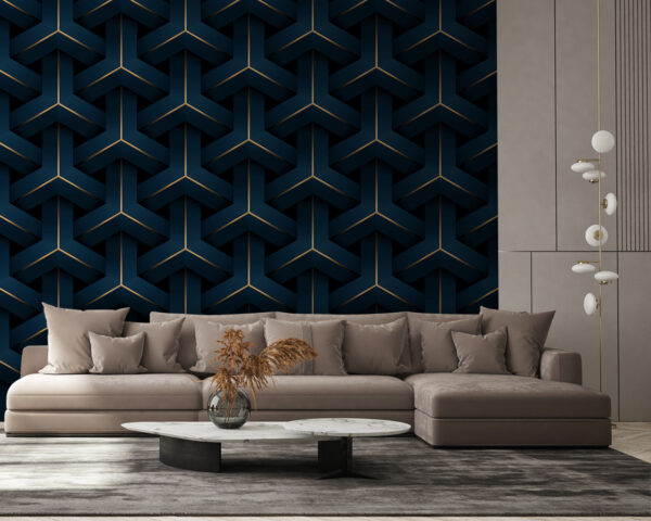 Textured geometric pattern in dark hues Textured geometric pattern in dark hues