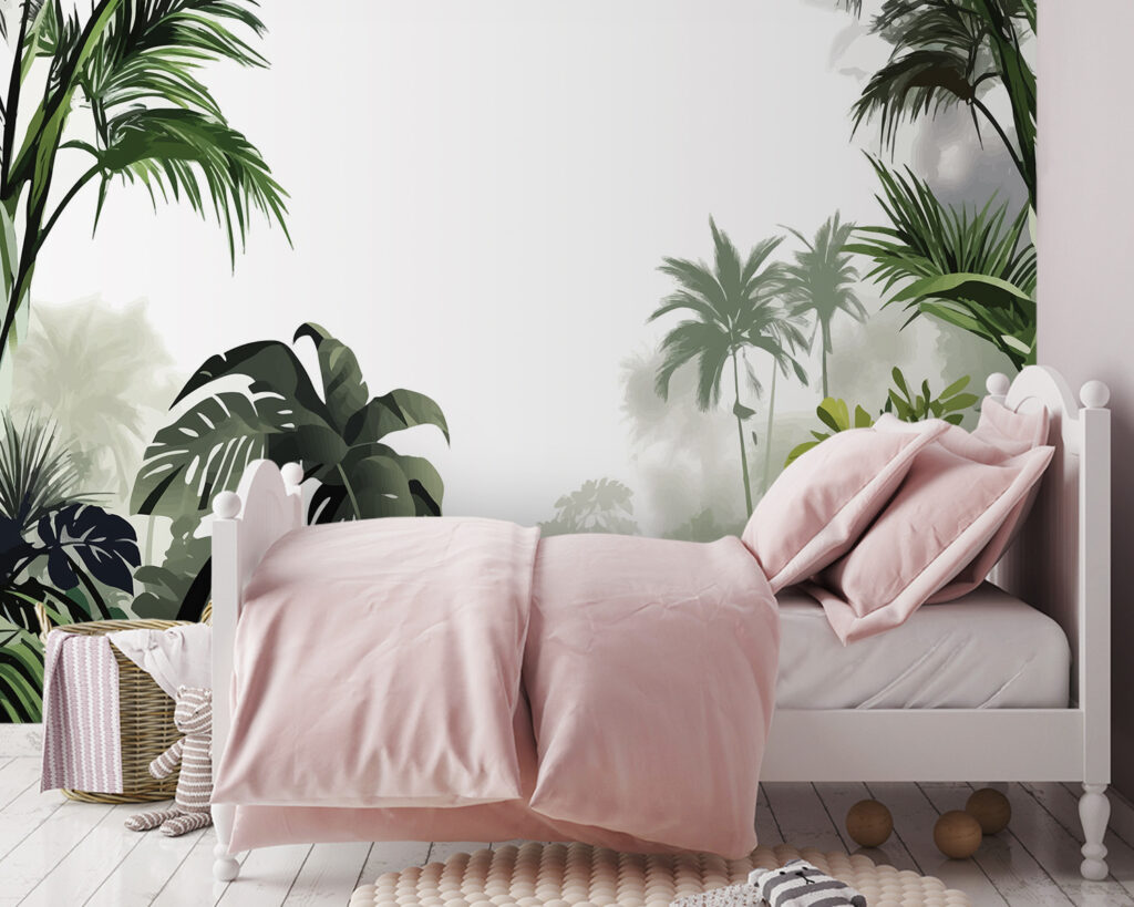 Group of trees and plants