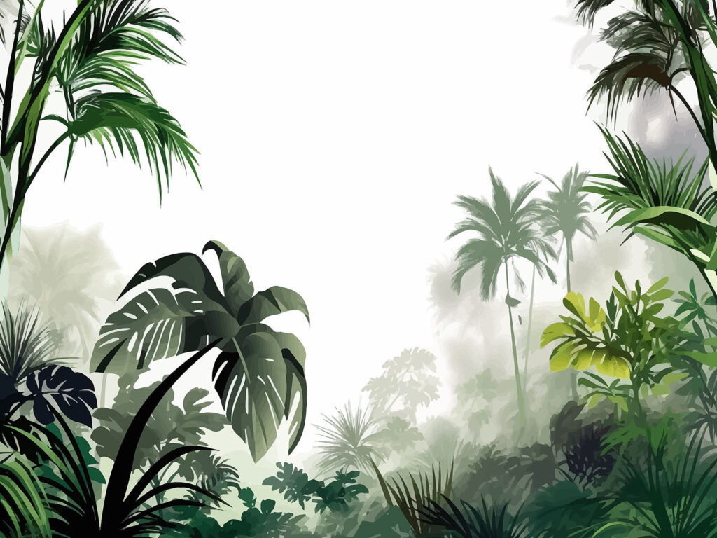 Group of trees and plants Group of trees and plants
