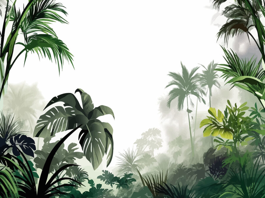 Group of trees and plants Group of trees and plants