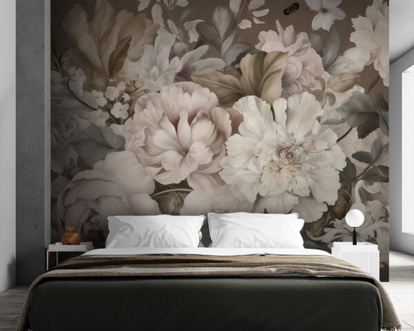 Delicate blooms in soft, muted tones Delicate blooms in soft, muted tones