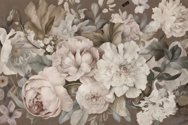 Delicate blooms in soft, muted tones Delicate blooms in soft, muted tones