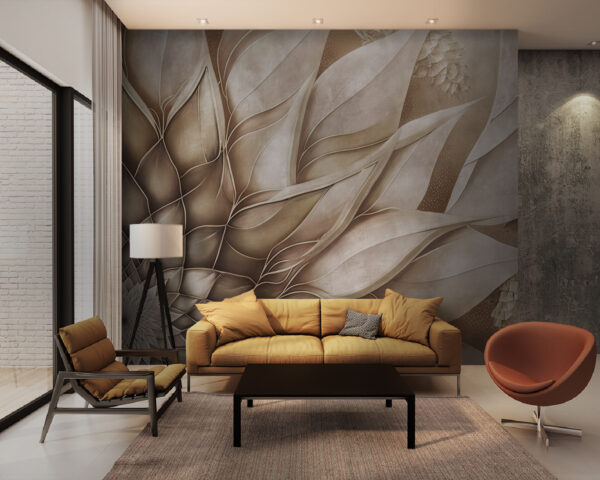 Elegant design of flowing petals. Elegant design of flowing petals.