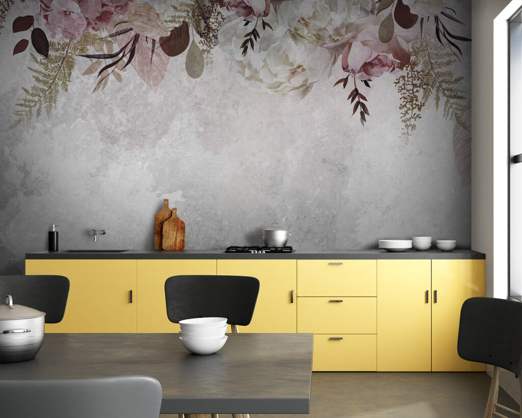 Delicate florals on a soft background