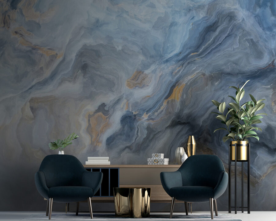 Wall murals Dreamlike swirls of color and texture. - Image 2