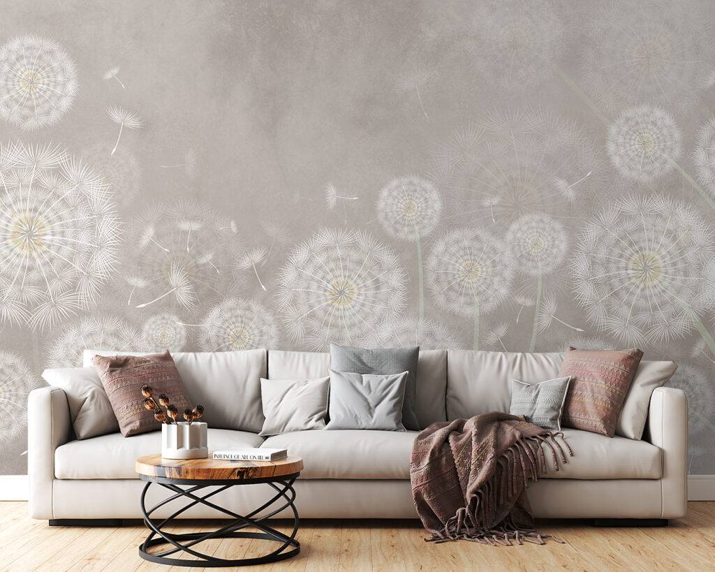 Group of dandelions Group of dandelions