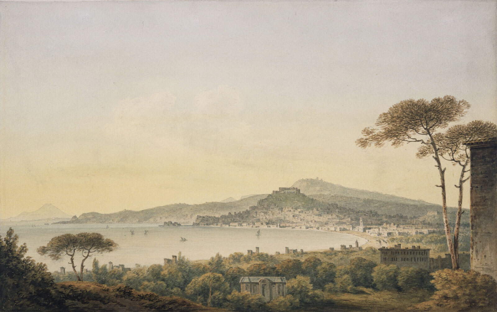 A landscape with a city and a body of water u95155p - A landscape with a city and a body of water - tegory