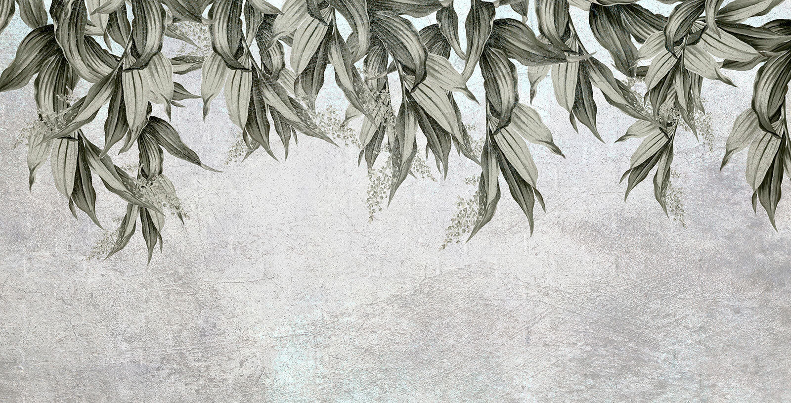 Elegant leaves against a textured backdrop Elegant leaves against a textured backdrop