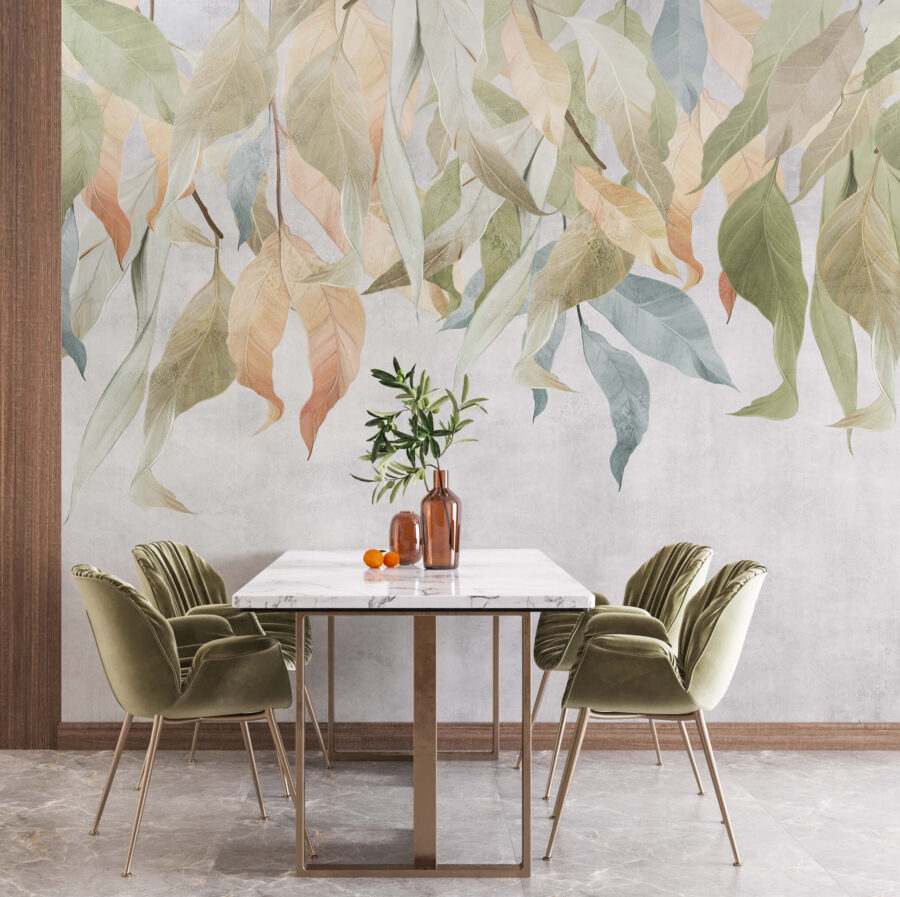 Elegant foliage against a soft backdrop Elegant foliage against a soft backdrop