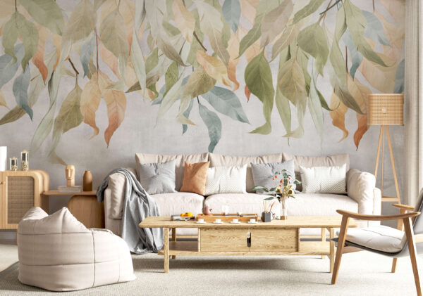 Elegant foliage against a soft backdrop Elegant foliage against a soft backdrop
