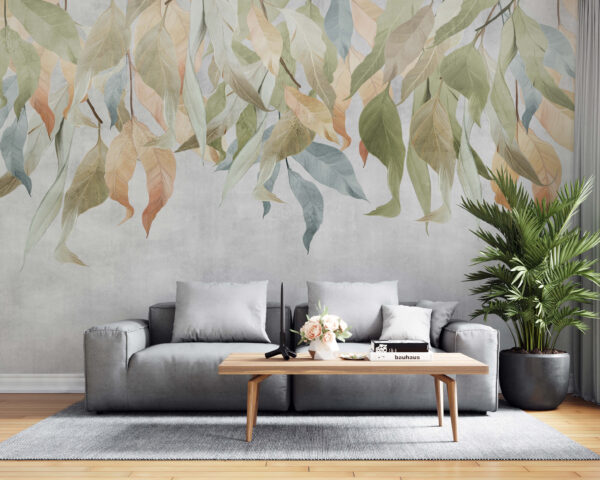 Elegant foliage against a soft backdrop Elegant foliage against a soft backdrop