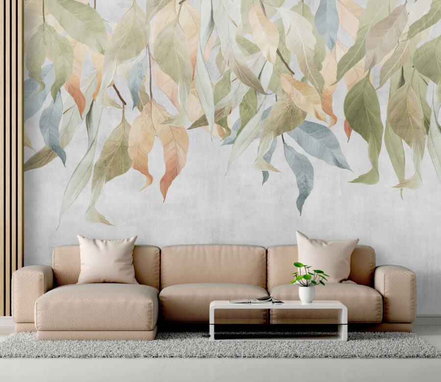 Elegant foliage against a soft backdrop Elegant foliage against a soft backdrop