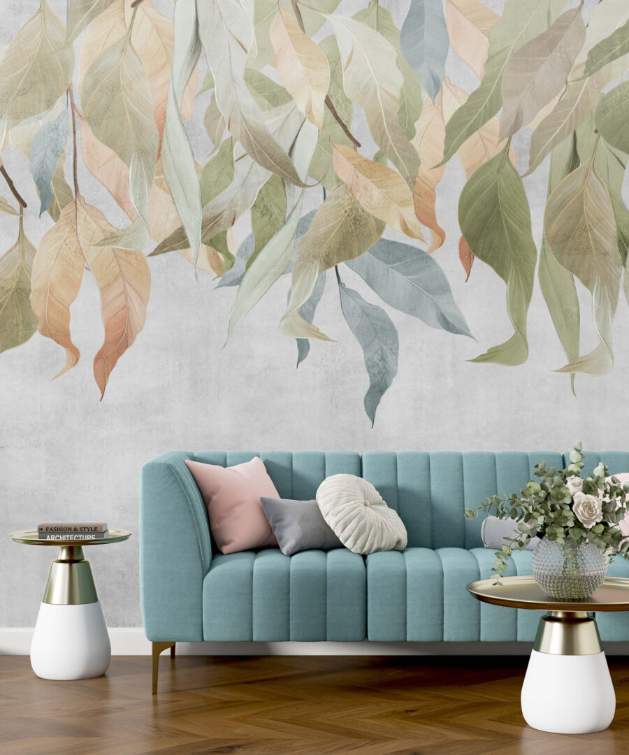 Elegant foliage against a soft backdrop Elegant foliage against a soft backdrop