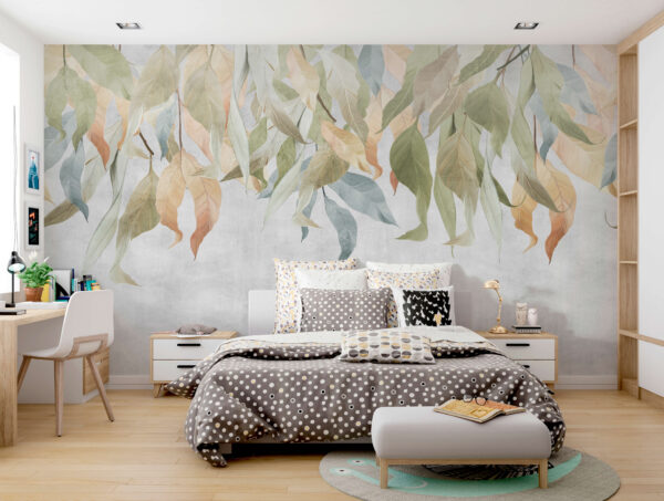 Elegant foliage against a soft backdrop Elegant foliage against a soft backdrop
