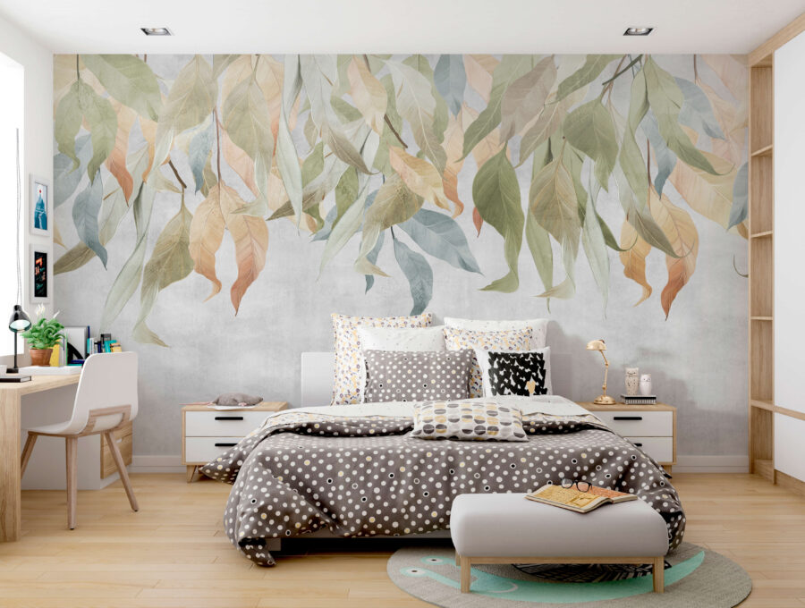 Elegant foliage against a soft backdrop Elegant foliage against a soft backdrop