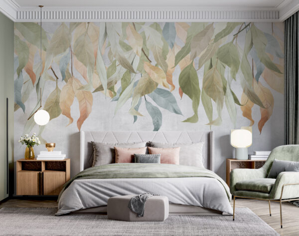 Elegant foliage against a soft backdrop Elegant foliage against a soft backdrop
