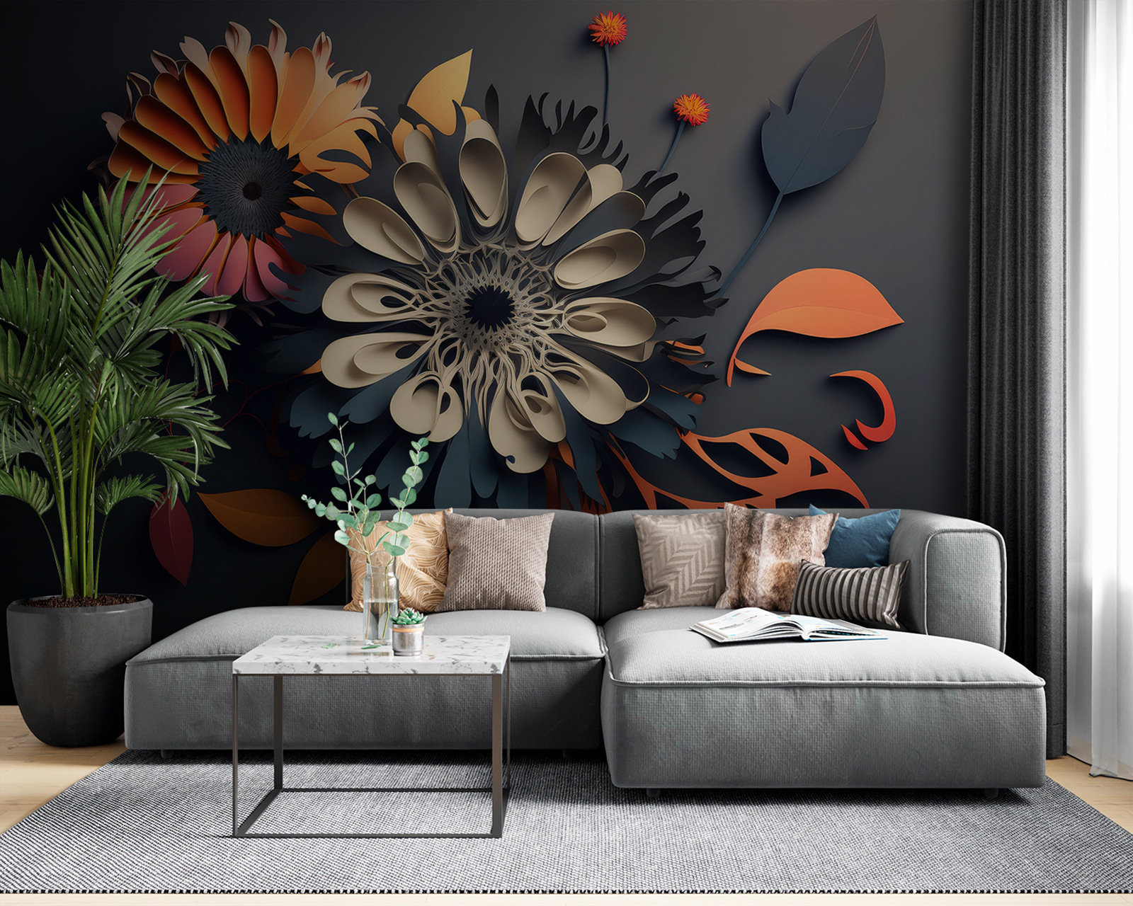 A paper cut out flowers u94976pig53m - A paper cut out flowers - tegory