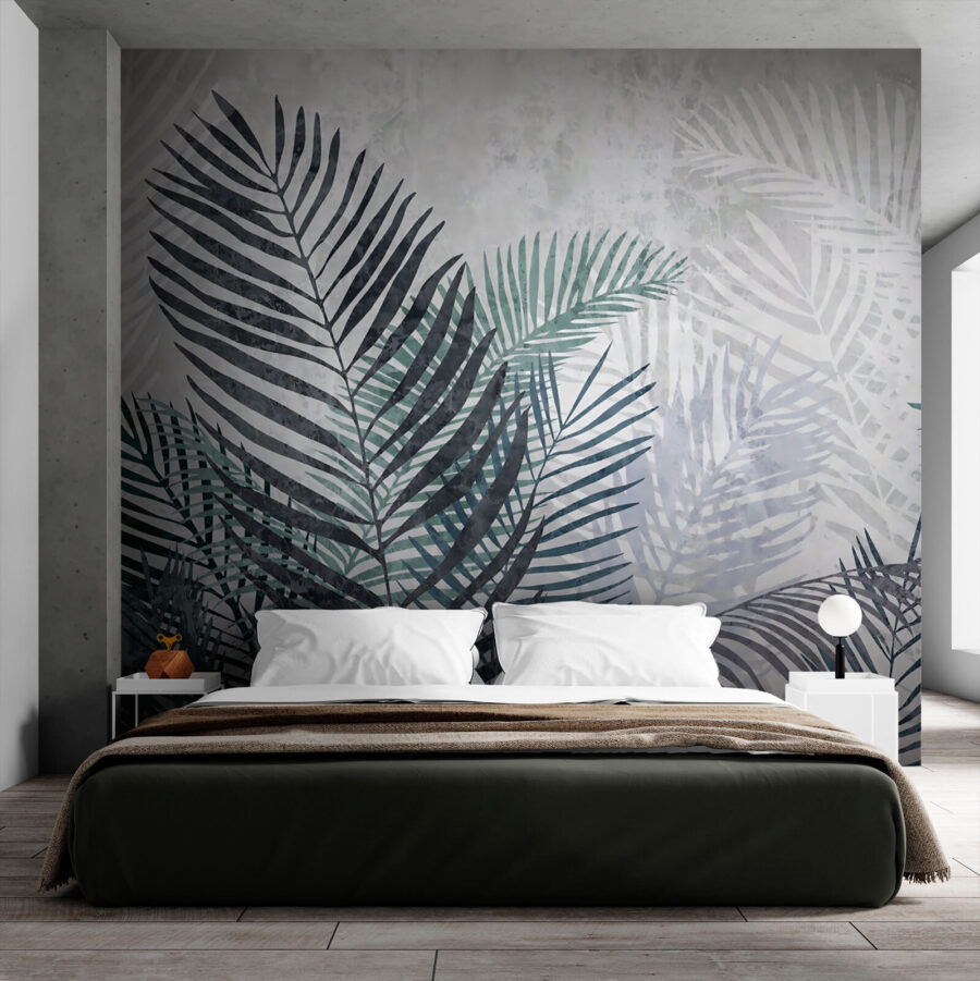 Elegant foliage in soft hues