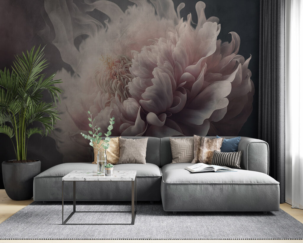 Delicate petals in soft hues