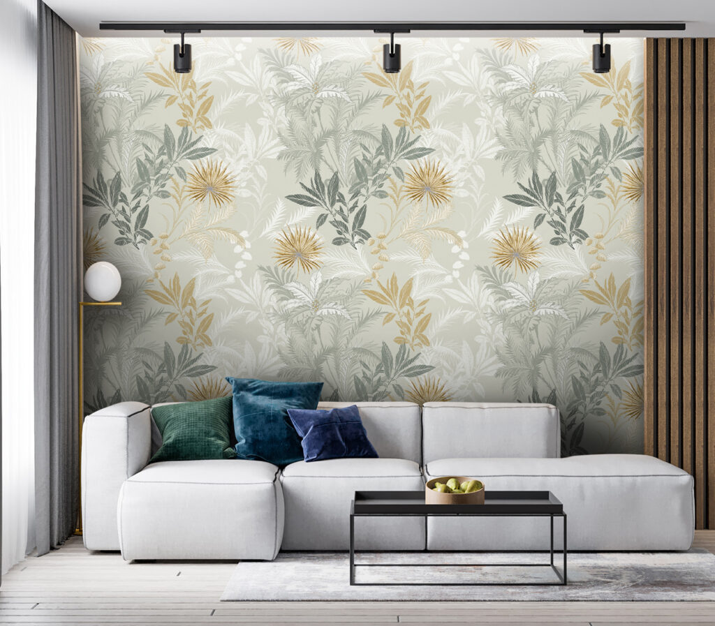 A pattern of leaves and flowers u94468pig51 1024x897 - A pattern of leaves and flowers - tegory