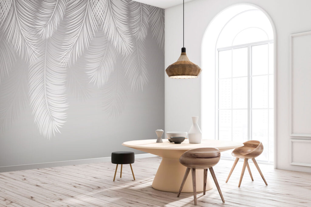 White feathers on a gray background u94450piq1 1024x683 - White feathers on a gray background - tegory