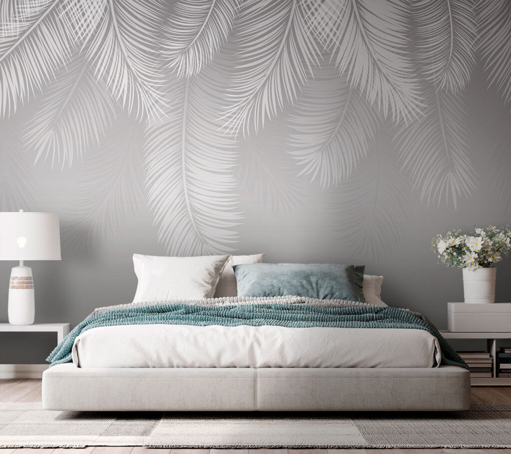 White feathers on a gray background u94450pib1 1024x909 - White feathers on a gray background - tegory