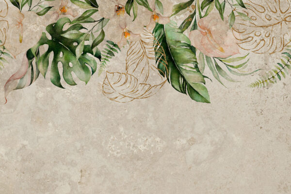 Elegant botanical design with soft hues Elegant botanical design with soft hues