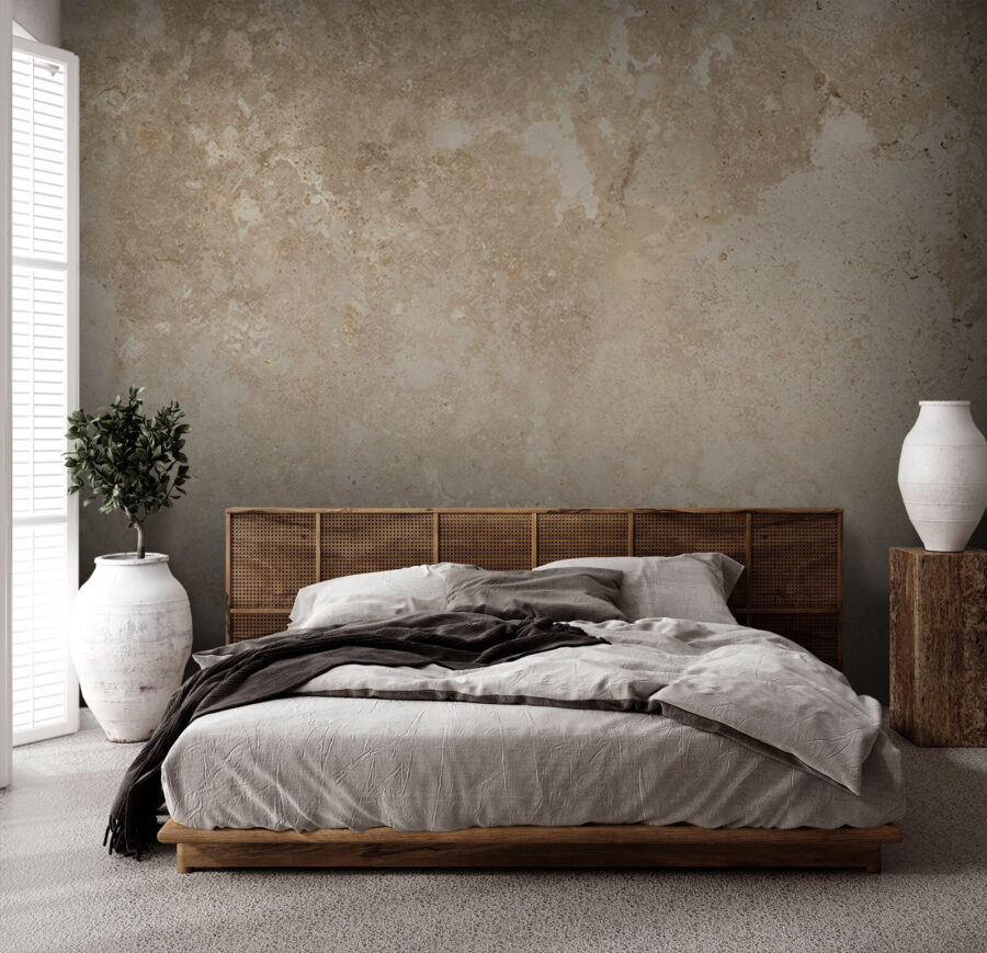 Textured surface with neutral tones.