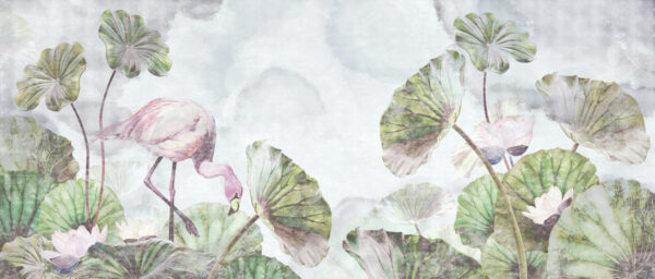 Flamingo and leaves u94357p 600x256 - Flamingo and leaves - tegory