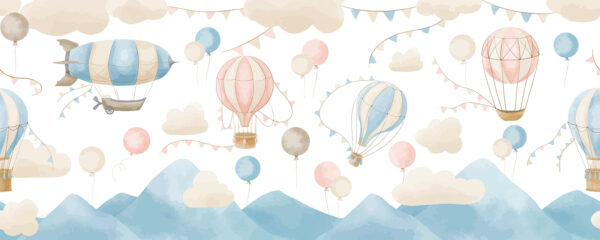 Group of hot air balloons Group of hot air balloons