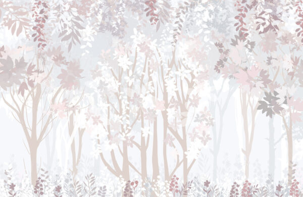 White and pink floral pattern White and pink floral pattern