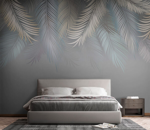 Elegant leaves on a soft background. Elegant leaves on a soft background.