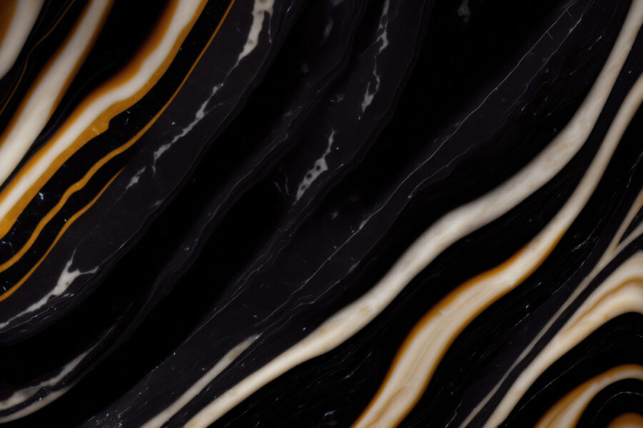 Wall murals Black and white marble - Image 5