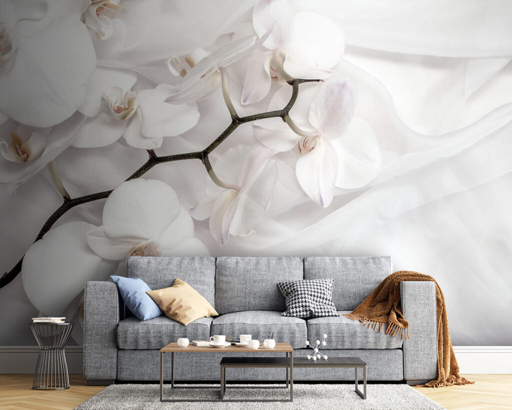 u94056pig54 1024x819 - White orchids on a white fabric - tegory