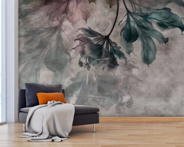 Delicate leaves in soft hues. Delicate leaves in soft hues.